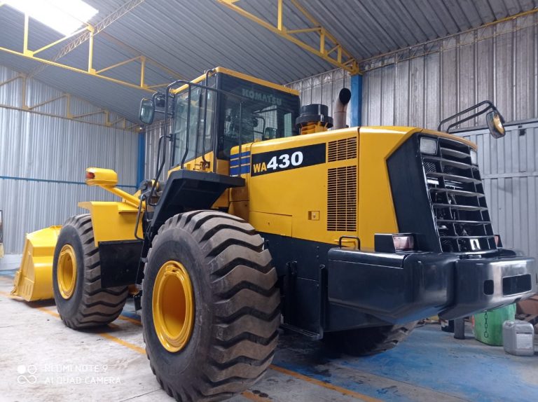 Cargador frontal Komatsu WA430 reacondicionado